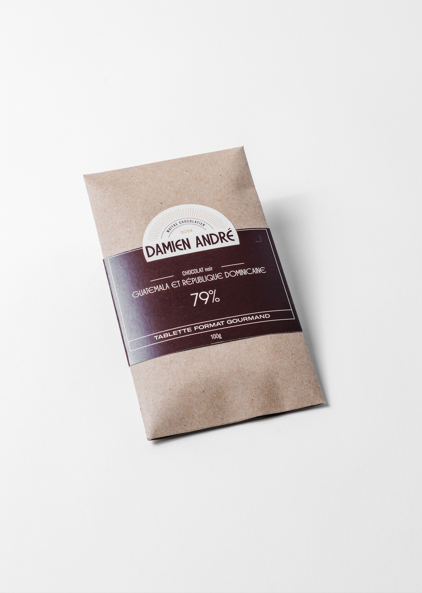 Palette de Chocolat Noir 79% - Guatemala & Rép. Dominicaine - 100g