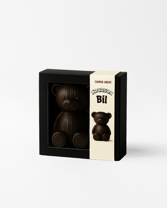 Bil Bear - Giant marshmallow and 64% dark chocolate bear