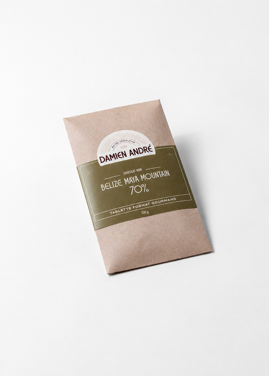 Tablette de Chocolat Noir 70% - Belize Maya Mountain - 100g