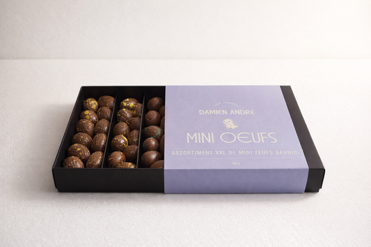 Coffret mix mini œufs artisanaux – collection de Pâques 500 g