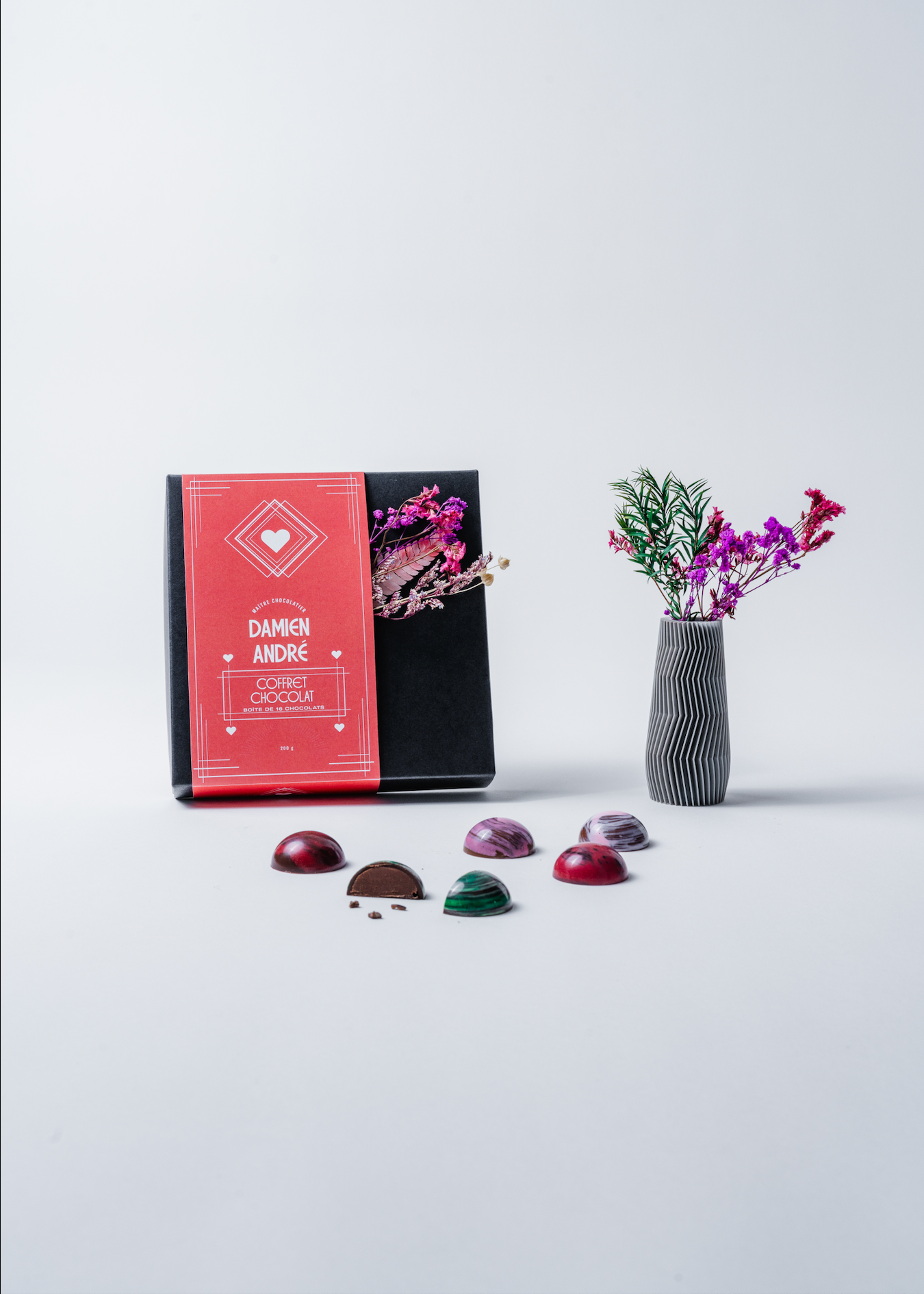 Edition speciale février/mars -  Coffret 25 chocolats (310 g)