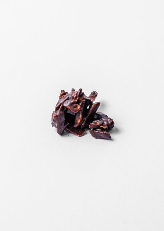 Rochers suisses – Amandes torréfiées & chocolat noir 64%