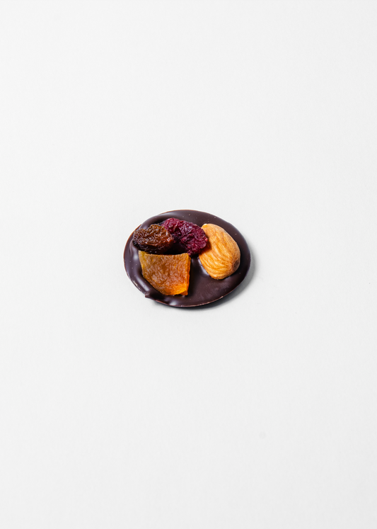 Mendiants – Chocolat noir & fruits secs