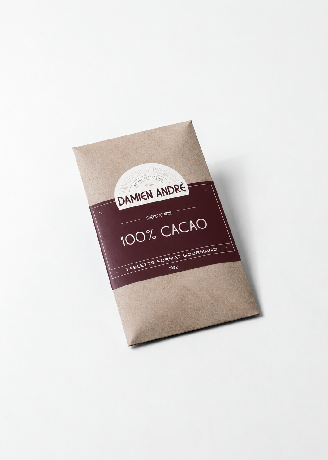 Tablette de chocolat noir 100 % CACAO