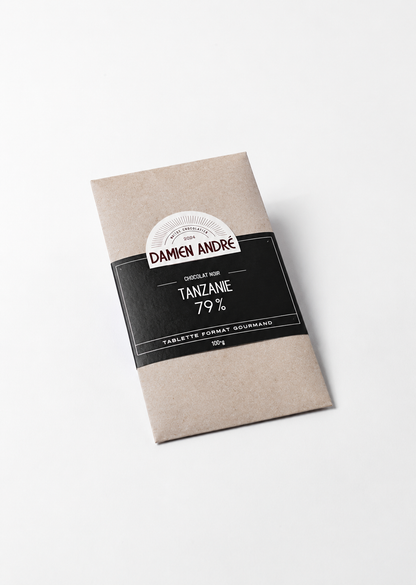 Tablette de chocolat noir 79 % – Tanzanie