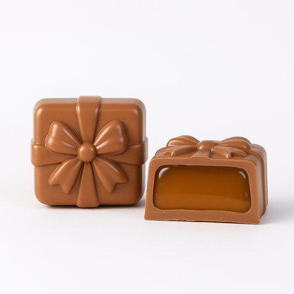 Milk chocolate gifts – Passion fruit caramel