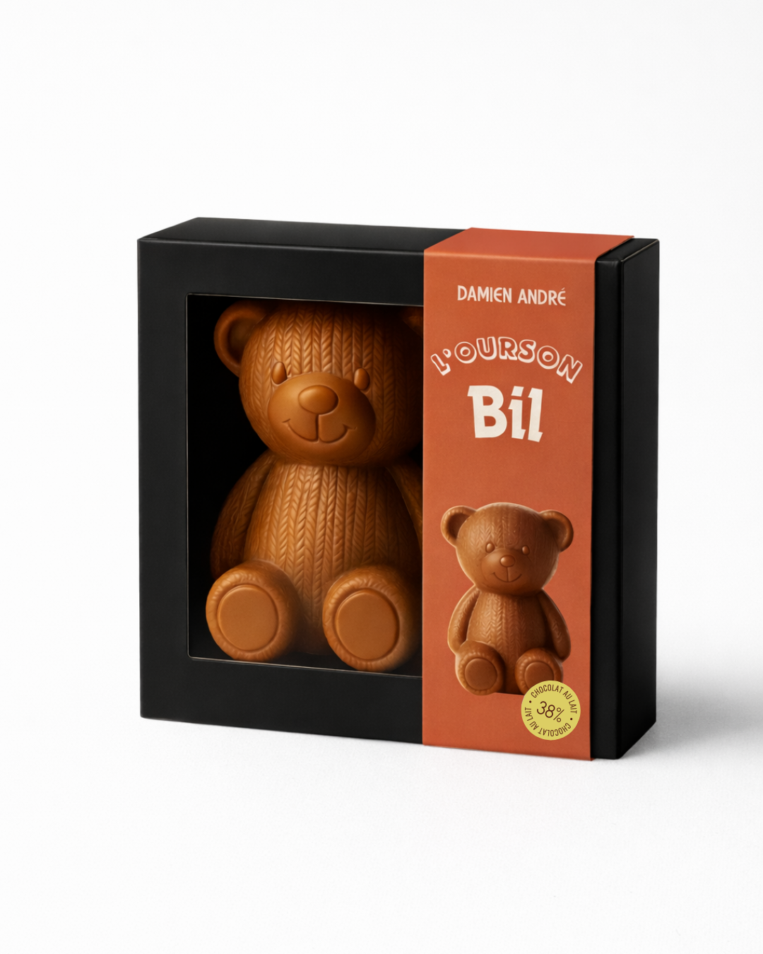 Bil Bear - Giant marshmallow and 38% milk chocolate bear