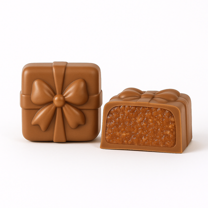 Milk chocolate gifts – Crispy pecan praline