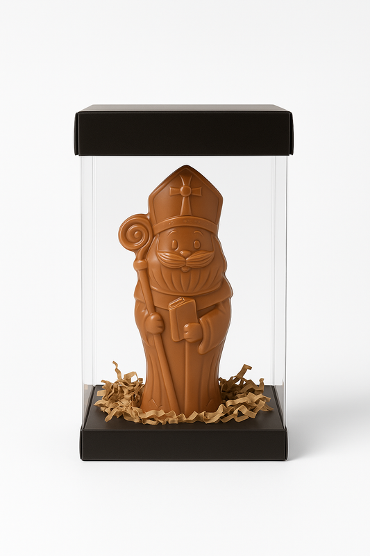 Saint Nicholas – Crispy hazelnut praline with a lace crepe